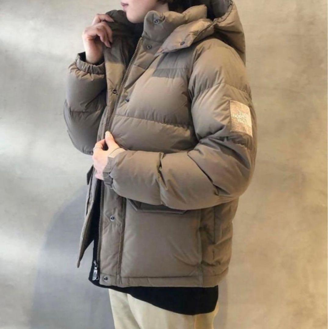 THE NORTH FACE キャンプシエラショートダウンジャケットウォルナット