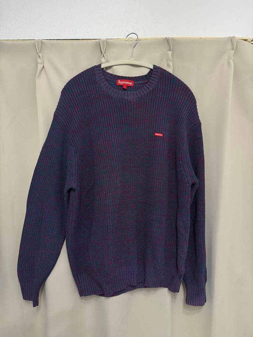 値下げ!! SUPREME Melange Rib Knit Sweater
