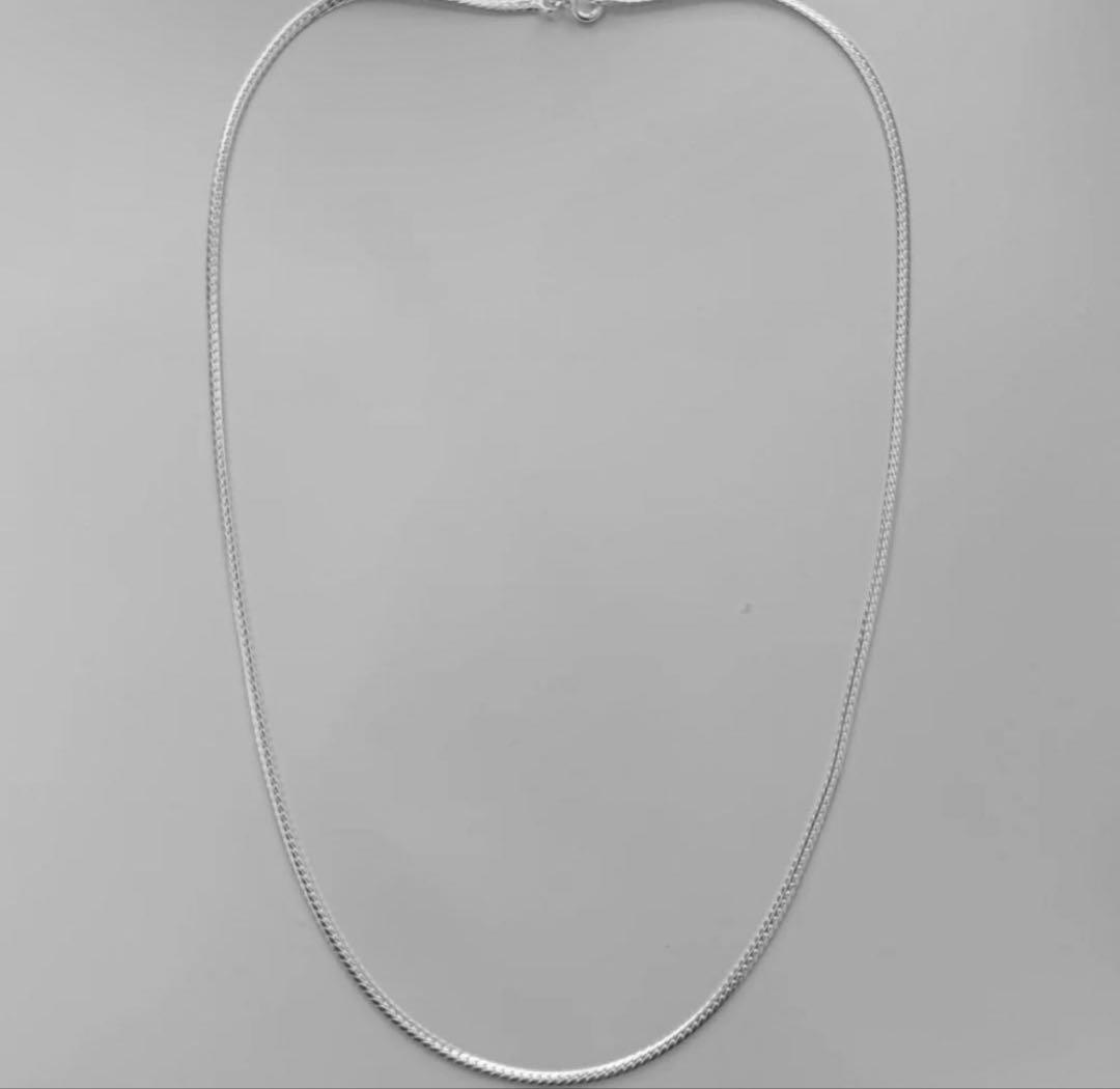 ディファレントネックレス シルバー　53cm ジョージ