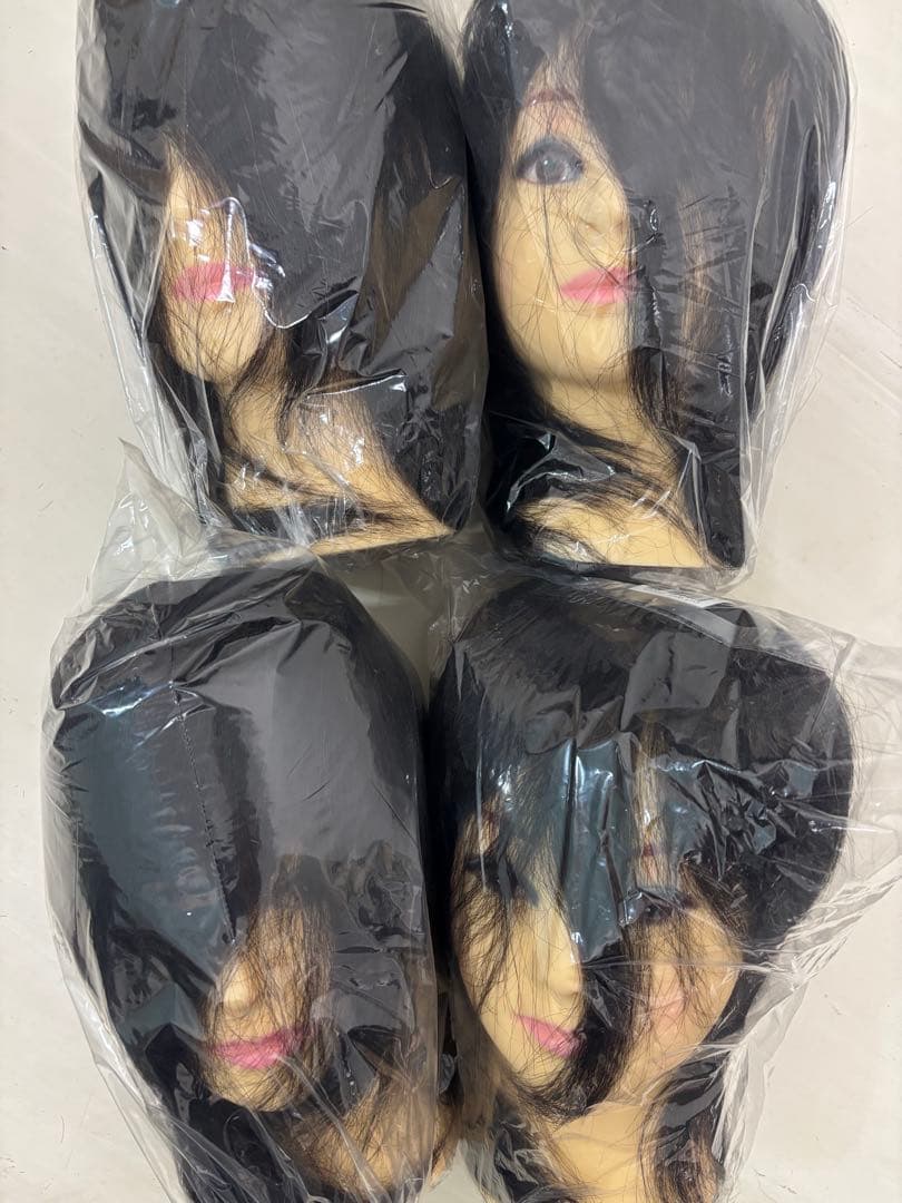 新品カットウィッグ 12台