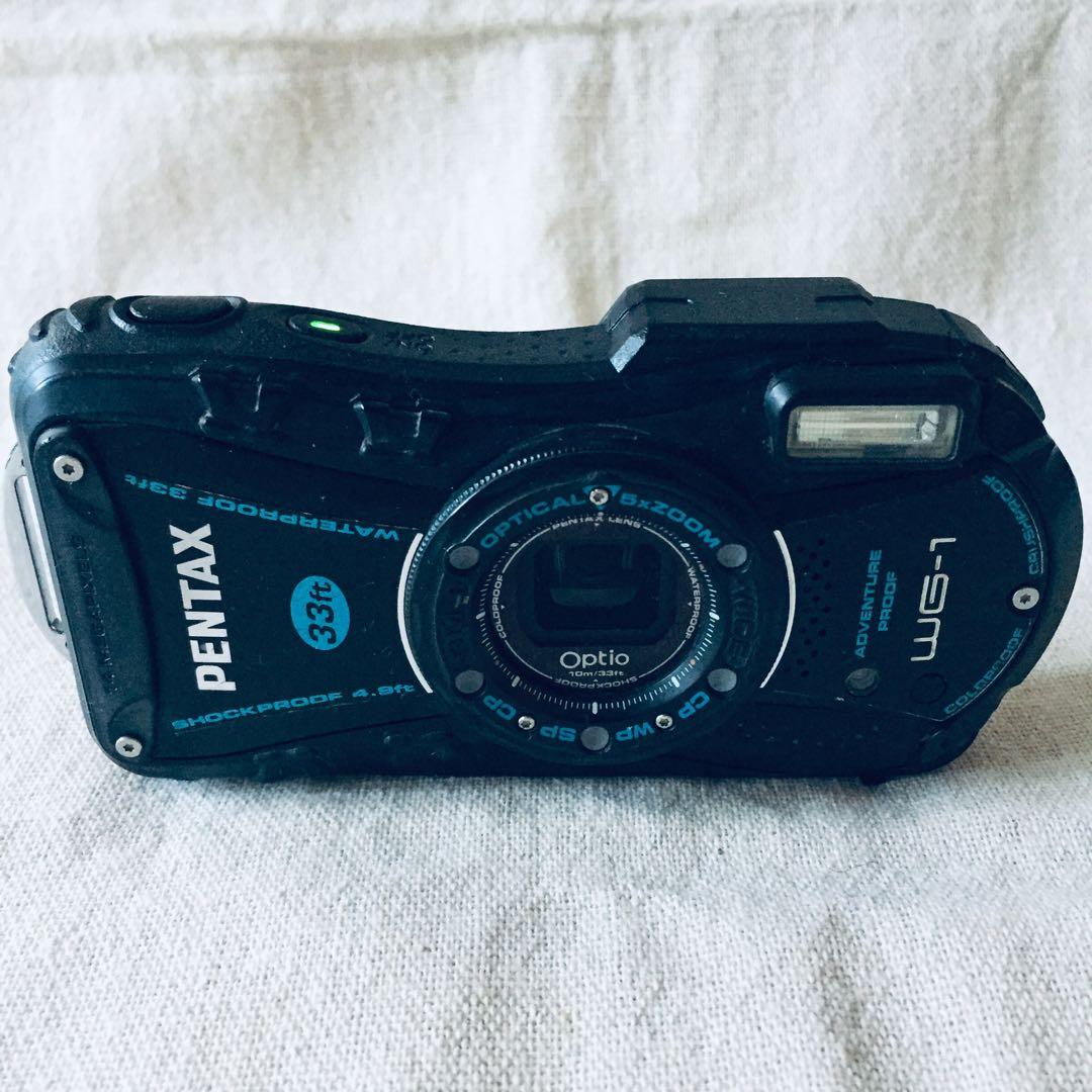 充電器付属 PENTAX WG-1 防水 防塵 耐衝撃 現場 タフカメラ