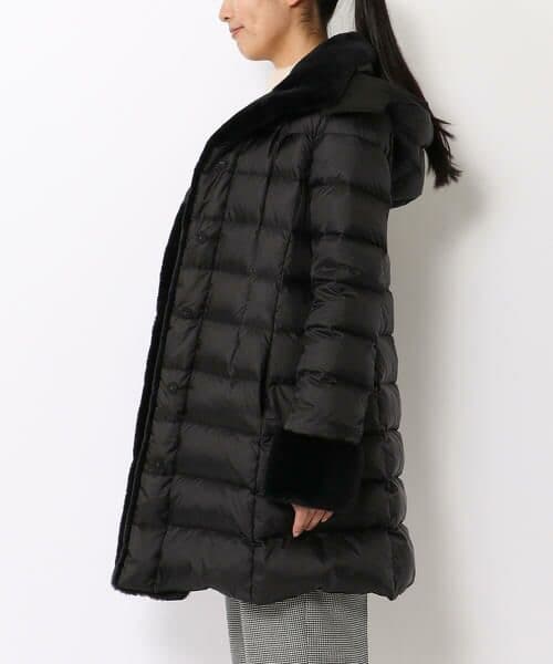 【週末限定値下げ】美品 トゥモローランド タフタファーコンビライト ダウンコート