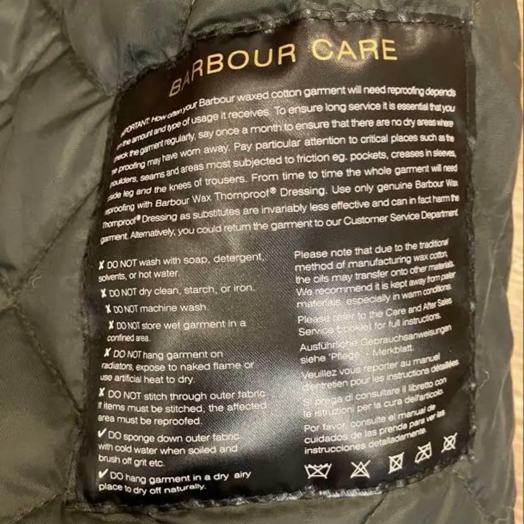 Barbour バブアー オイルドジャケット L