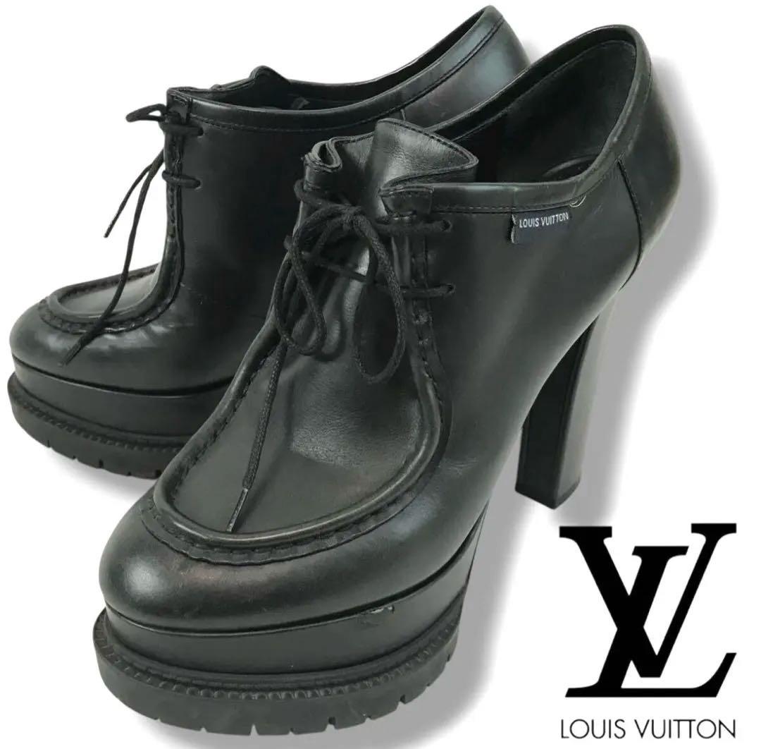【LOUISVUITTON】ルイヴィトン❤️ 大人気✨厚底ブーティ✨37size