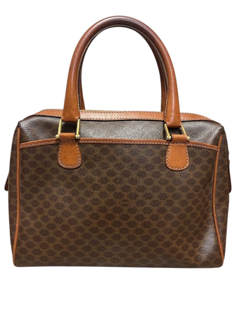 【CELINE】オールドセリーヌボストンバックマカダム30cmヴィンテージ