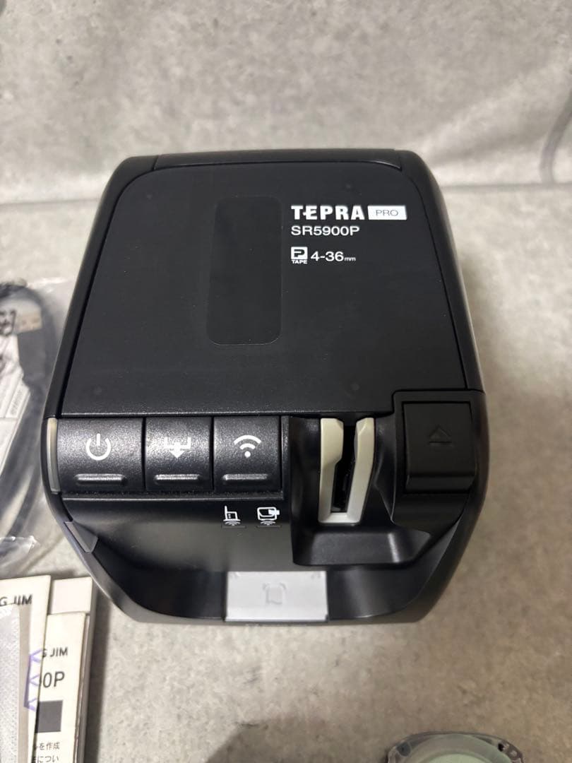 TEPRA PRO ラベルプリンター TH-SR5900PS 未使用ラベル付き