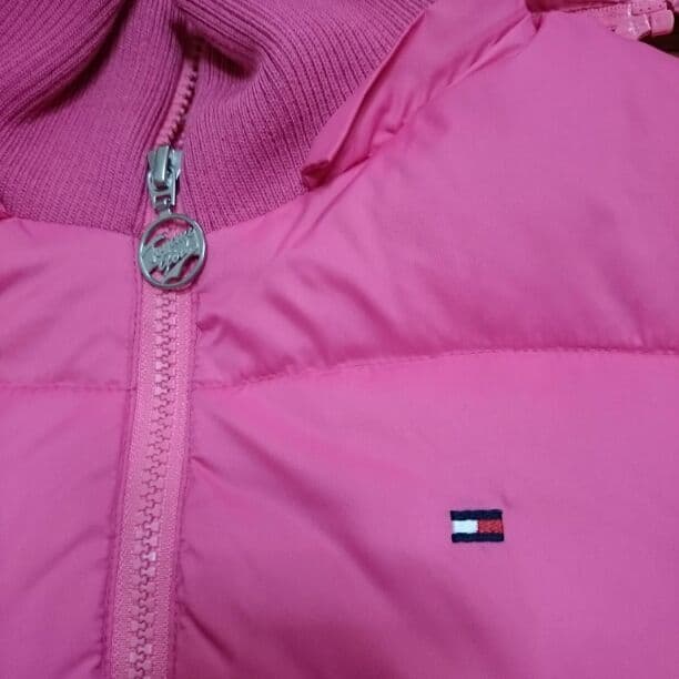 トミーガール 新品同様 ピンクダウンジャケット