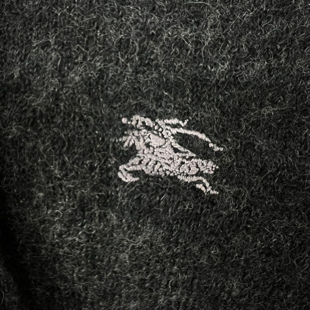 【希少】バーバリーブルーレーベル　スタジャン　フード　チェック　38