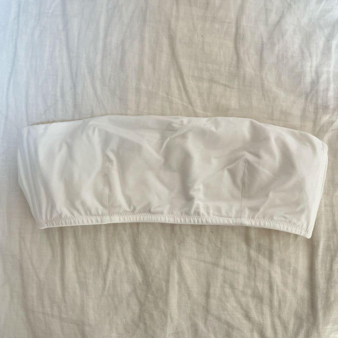 [美品・送料込み]yo BIOTOP/ヨービオトープ tiny bra top白