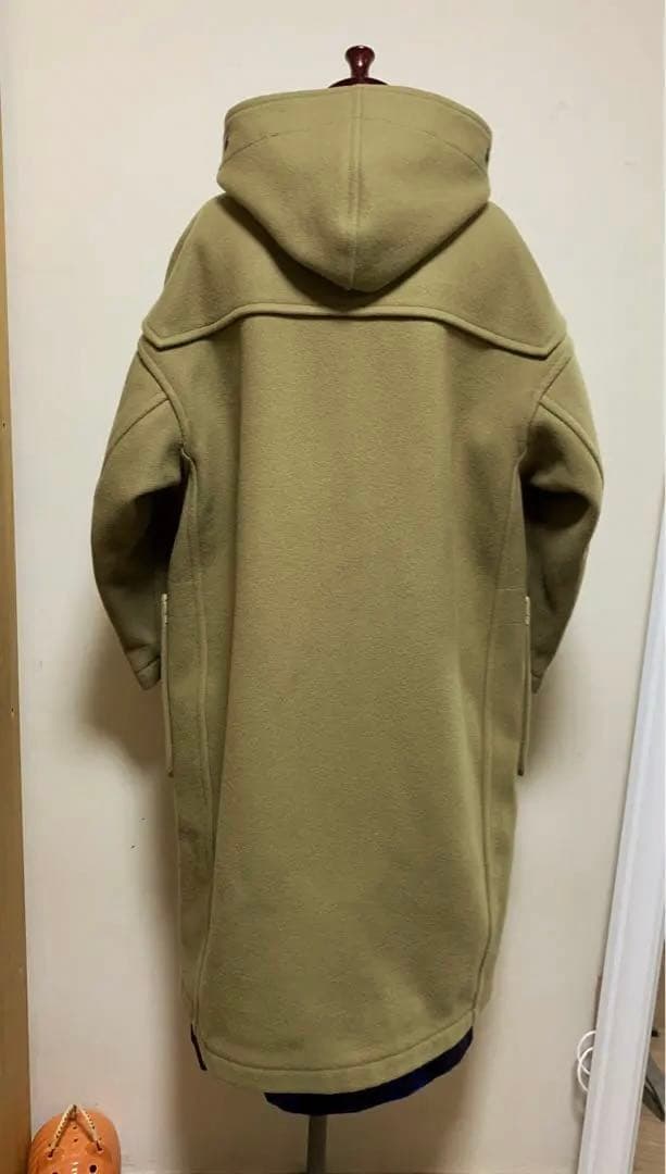 HYKE ビッグシルエット、ロング丈ダッフルコートサイズ1