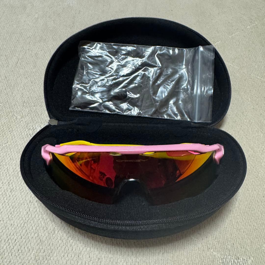 【ウィメンズ】OAKLEY RADER LOCK ピンク×イエロー