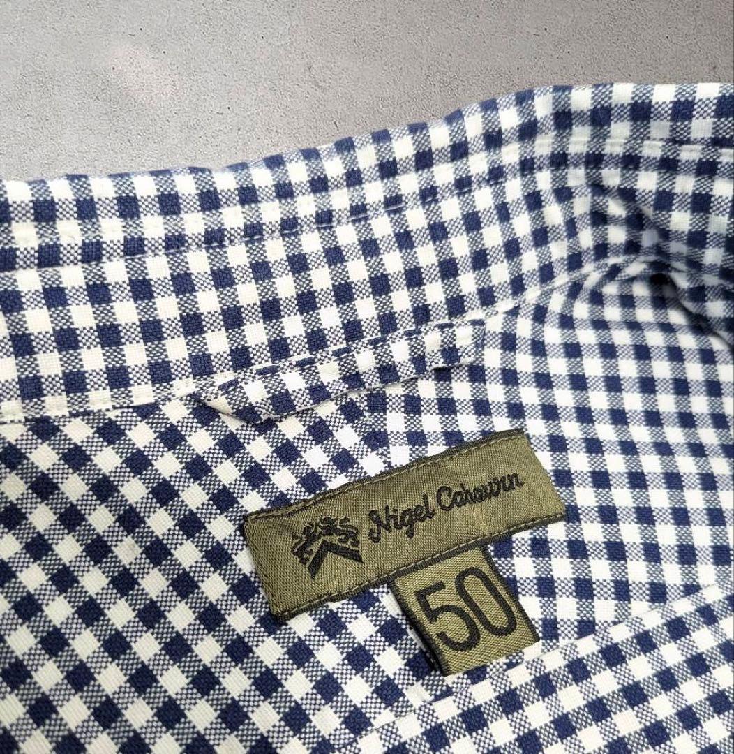 【美品】NigelCabourn BRITISH OFFICERS SHIRT