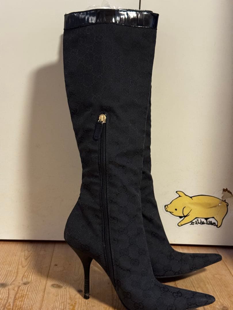 GUCCI ロングブーツ 高ヒール