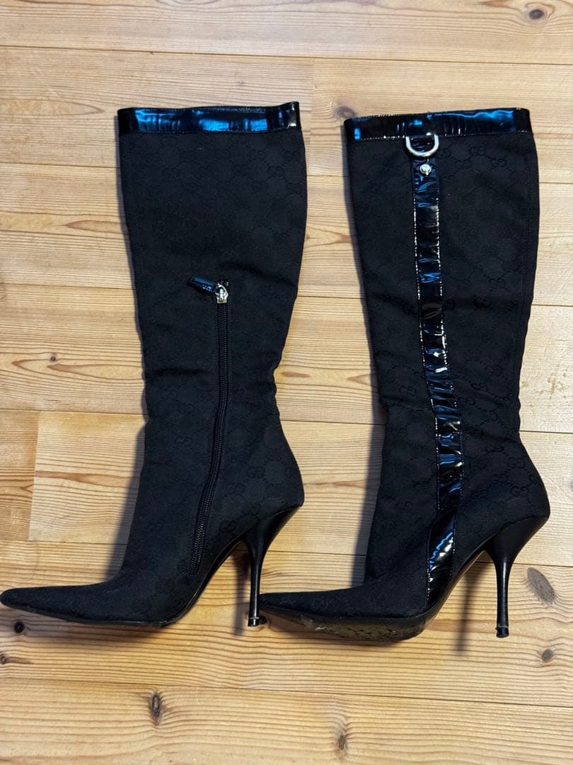 GUCCI ロングブーツ 高ヒール
