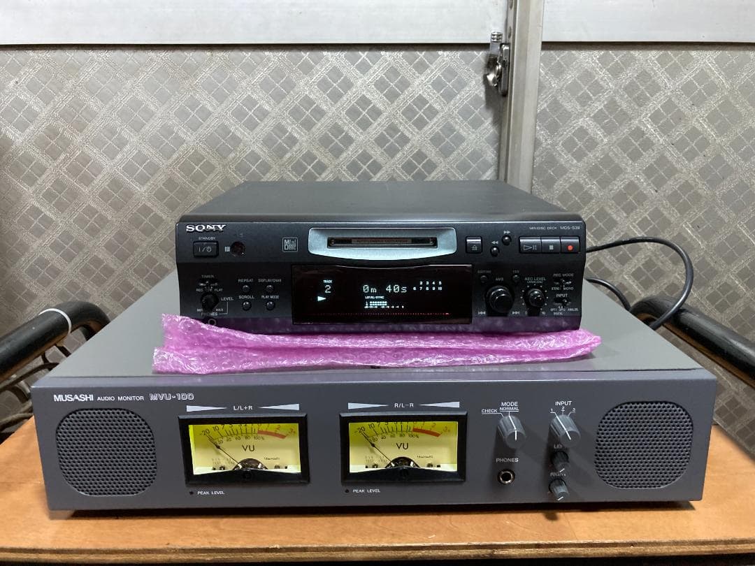 ●希少品！ 放送業務用オーディオモニタースピーカー 新品 動作品！