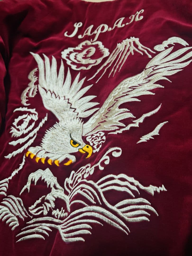 Dementia Thirteen 日本製 限定 別珍 スカジャン ワシ龍