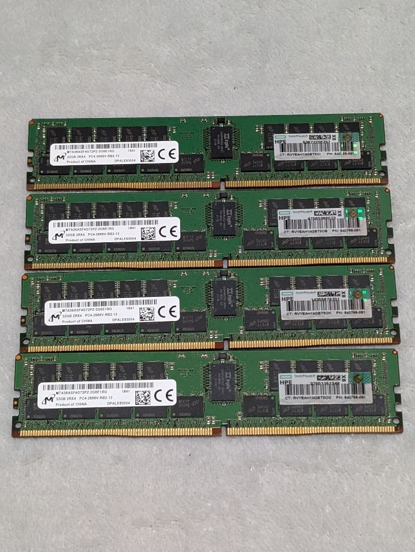 N*河様 メモリ 32GB x 4 (128GB) DDR4-2666