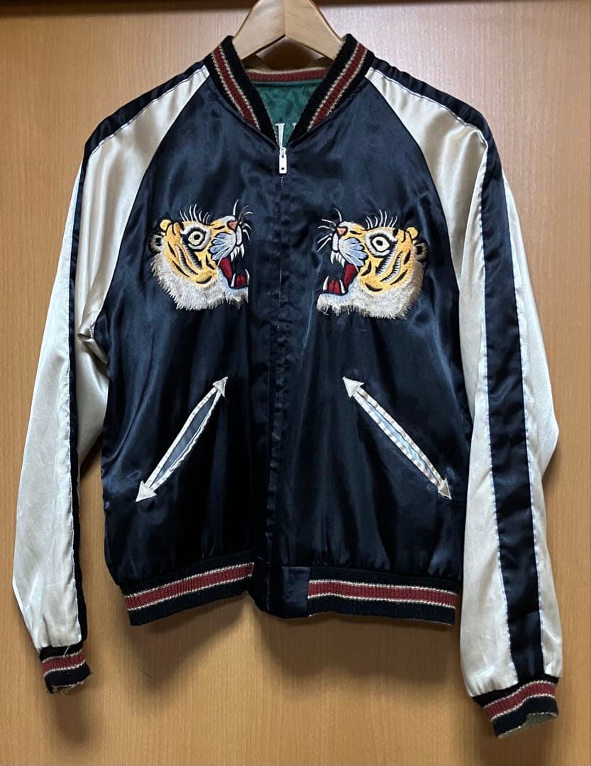 テーラー東洋　スカジャン　リバーシブル　M