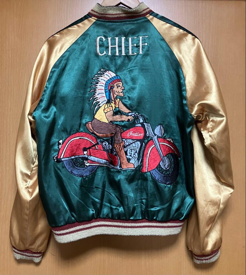 テーラー東洋　スカジャン　リバーシブル　M