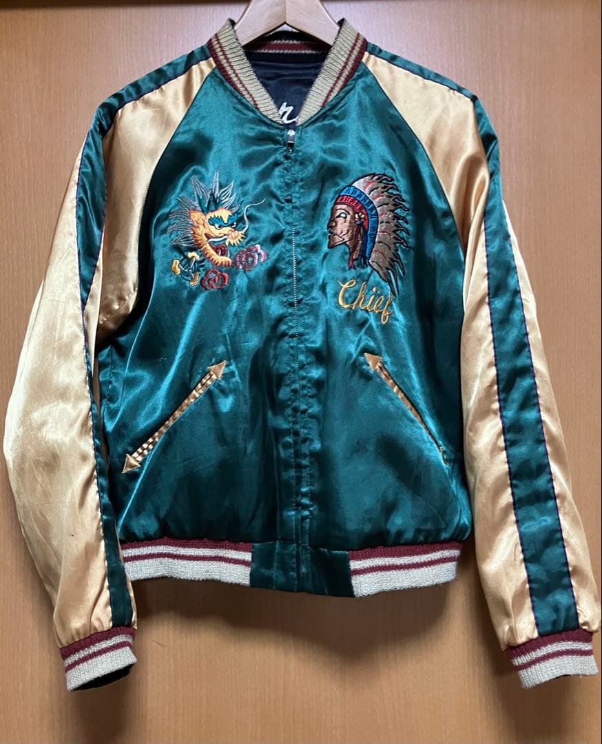 テーラー東洋　スカジャン　リバーシブル　M