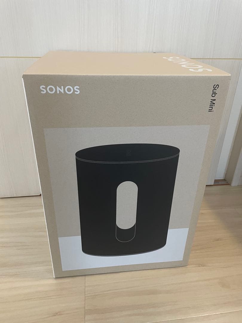 【新品・未使用】Sonos Sub Mini SUBM1JP1BLK