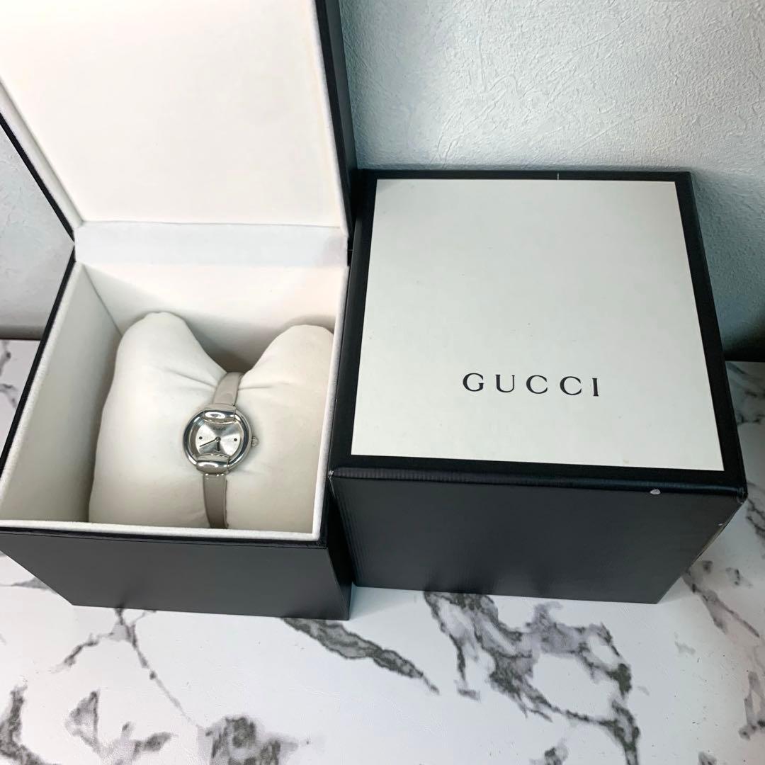 12/21までSALE★GUCCI 1400L 腕時計シルバー GG文字盤