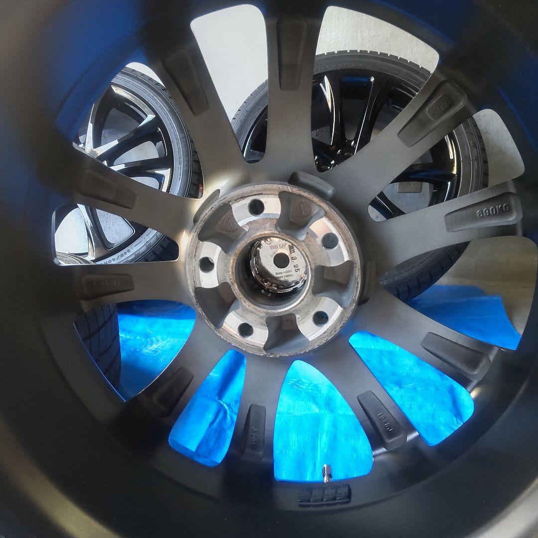 30 アルファード TRDアルミホイール DUNLOPスタッドレス 4本セット