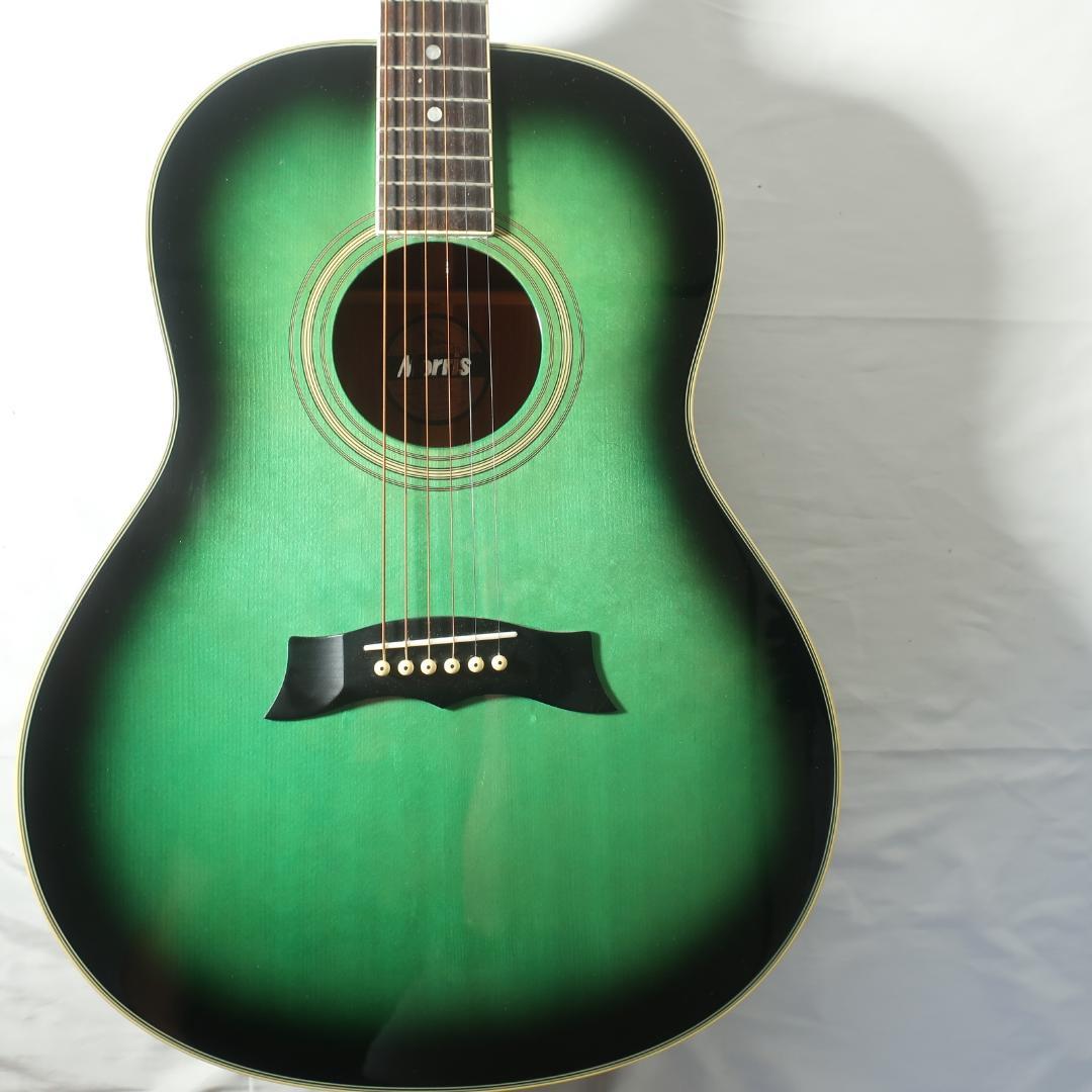 弦交換Morris MG-30 アコースティックギター ハードケース付 モーリス