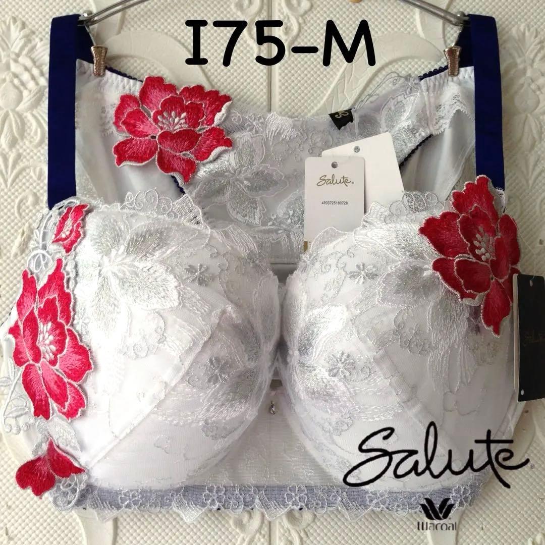 ワコール　サルート　リボンの騎士　ブラジャー&ノーマルショーツ セットI75M