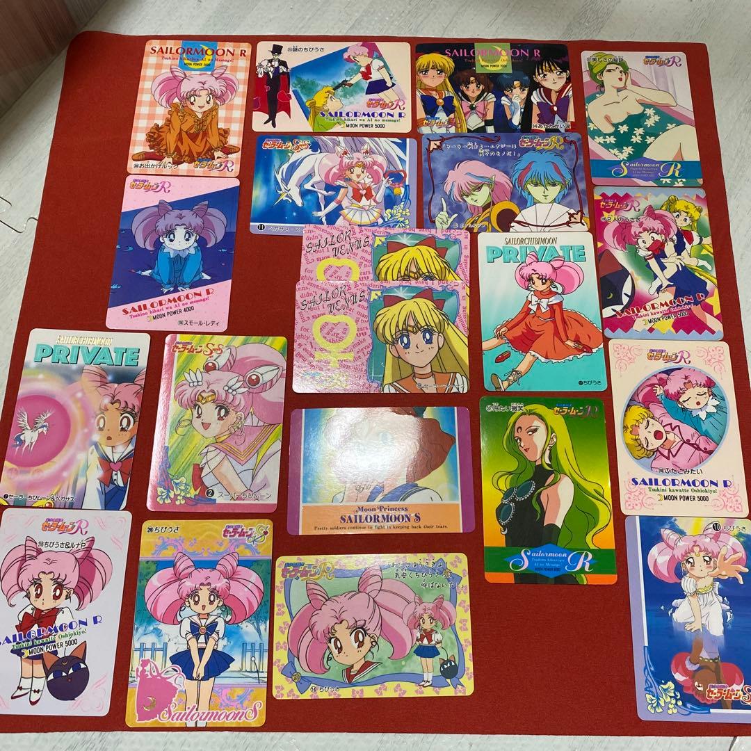 セーラームーン　カード　130枚以上　SAILORMOON CARD 貴重　希少
