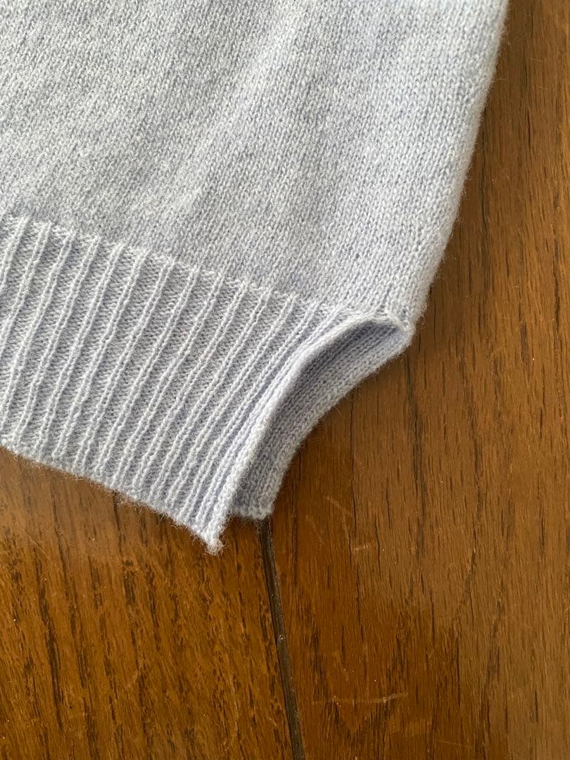 新品 エルマンノ シェルヴィーノ フィレンツェ ビジュー ニット 38 10万