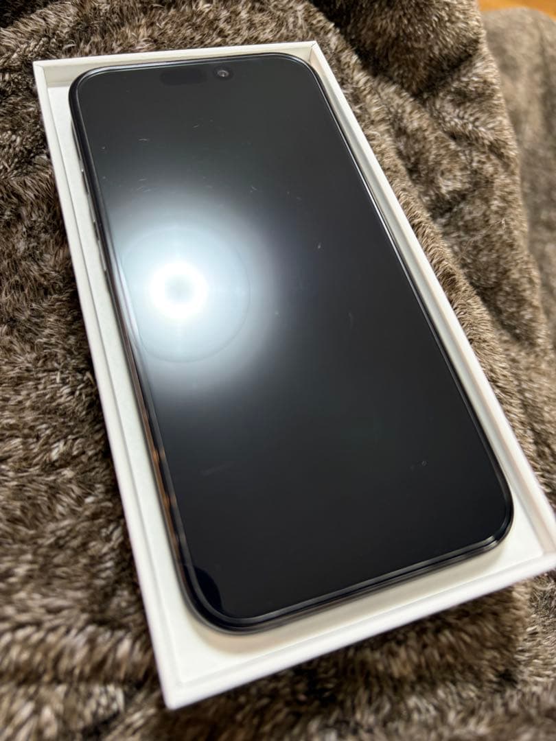 【美品】Apple iPhone 15 Pro 256GB ブラック