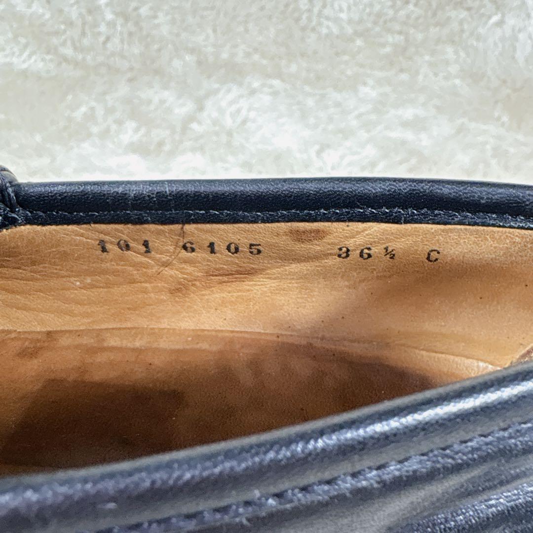 GUCCI グッチ ホースビット ローファー レザー ブラック 36.5 C