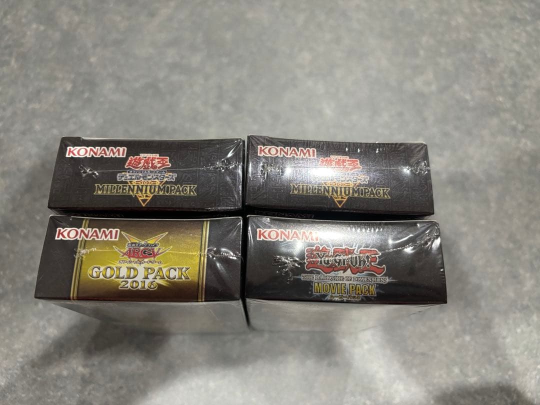 MILLENNIUM PACK×２、Movie PACK 、GOLD PACK