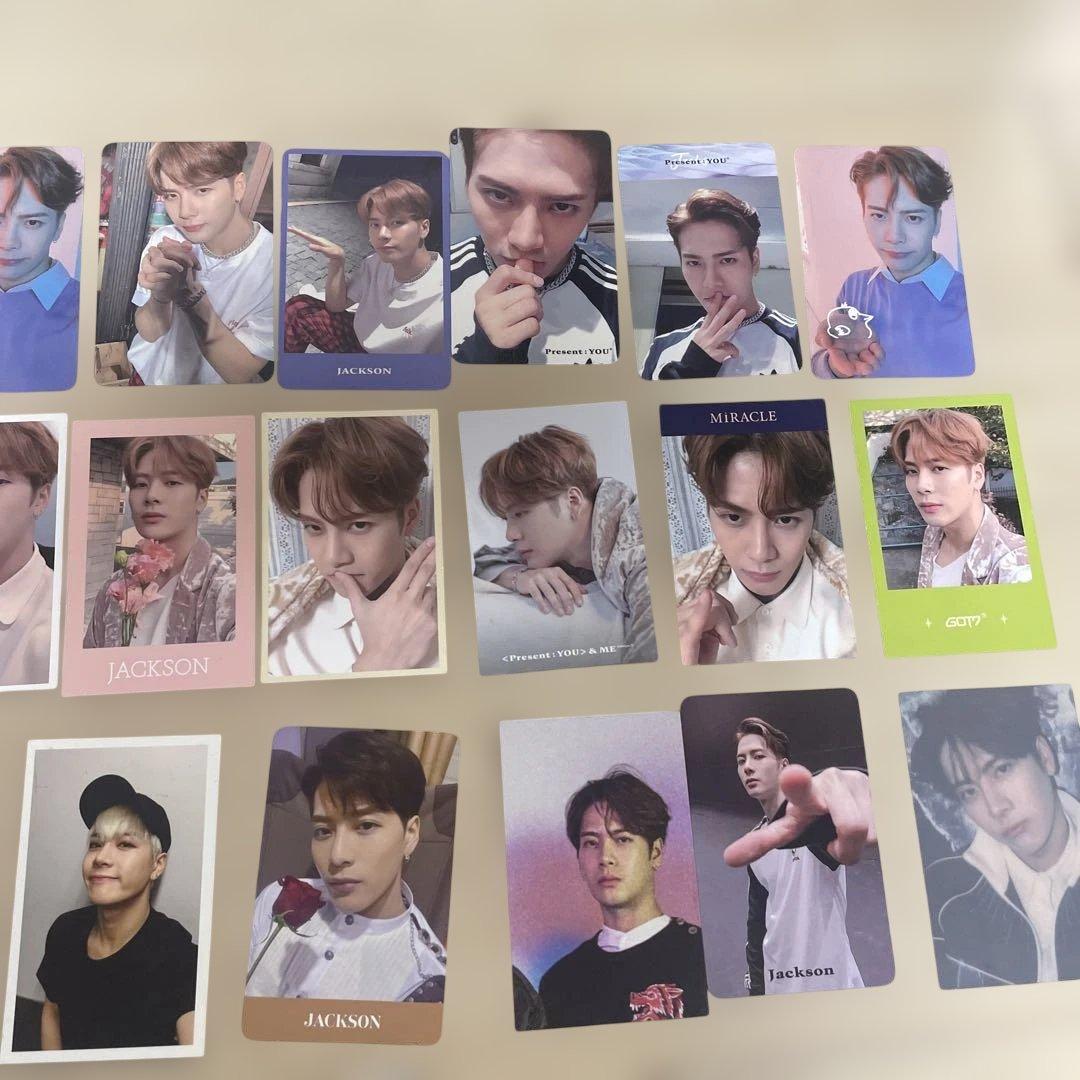 GOT7 JACKSON 公式トレカ まとめ売り