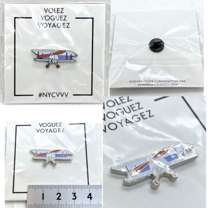 め*ン様 2017's★ ルイヴィトン ★限定 Pin Badge ×３★新品未