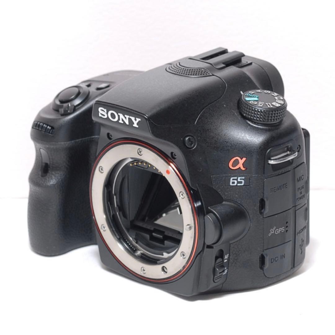 ✨一眼レフデビューに✨SONYα65✨ソニー✨ダブルレンズ✨スポーツ観戦にも