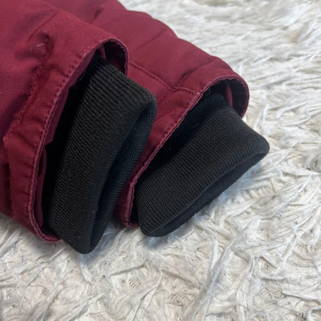 【希少】  カナダグース　ダウンコート　ソラリス　ボルドー