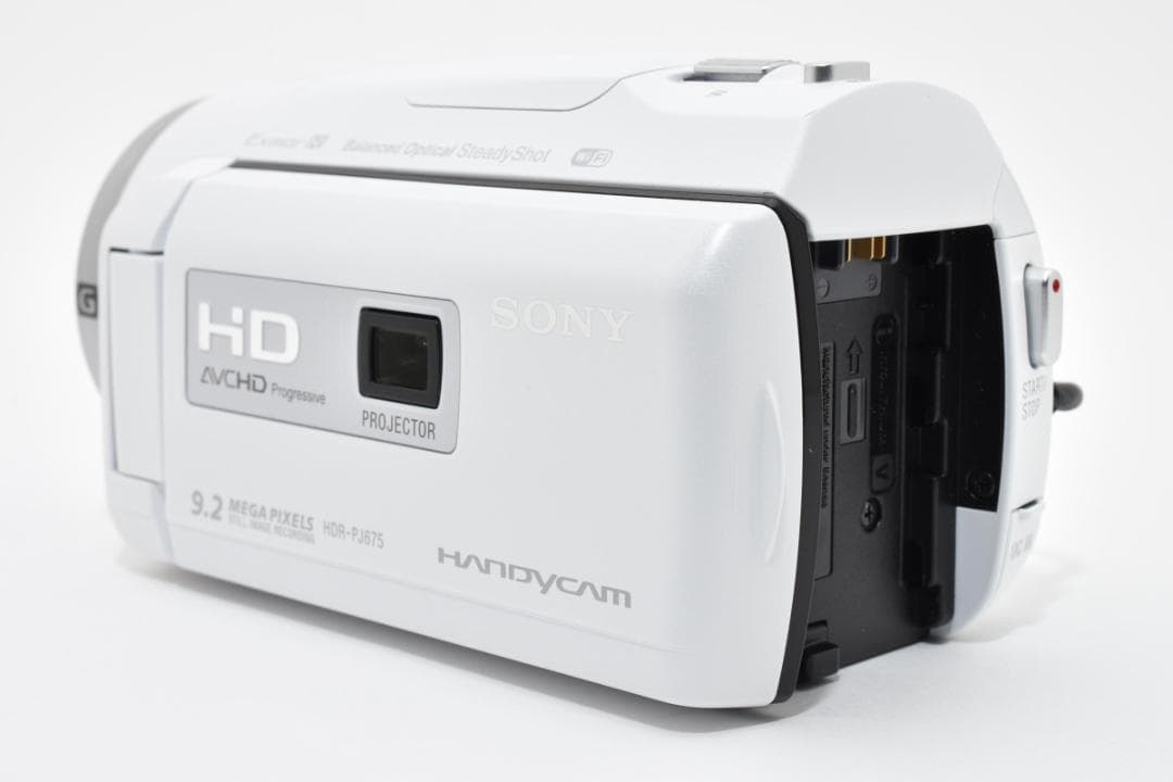 【美品】SONY Handycam HDR-PJ675　ホワイト　動作確認済
