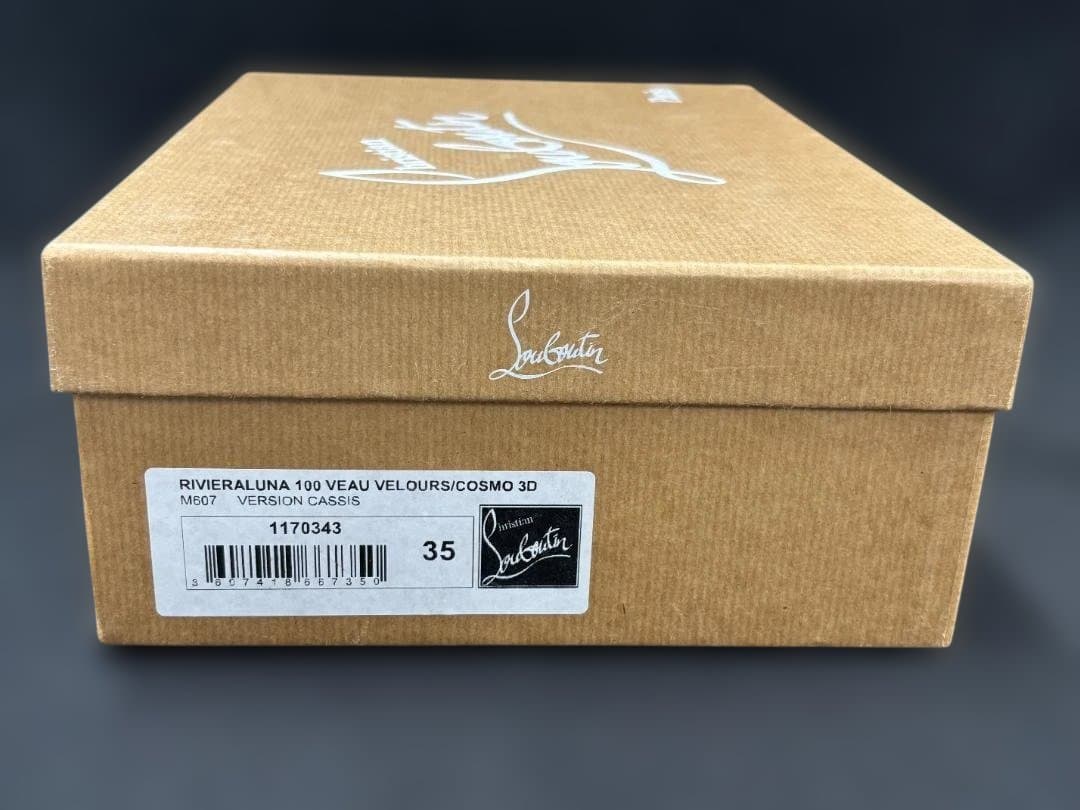 ☆ビジュー付☆ルブタン ハイヒール ピンヒール 35 パンプス