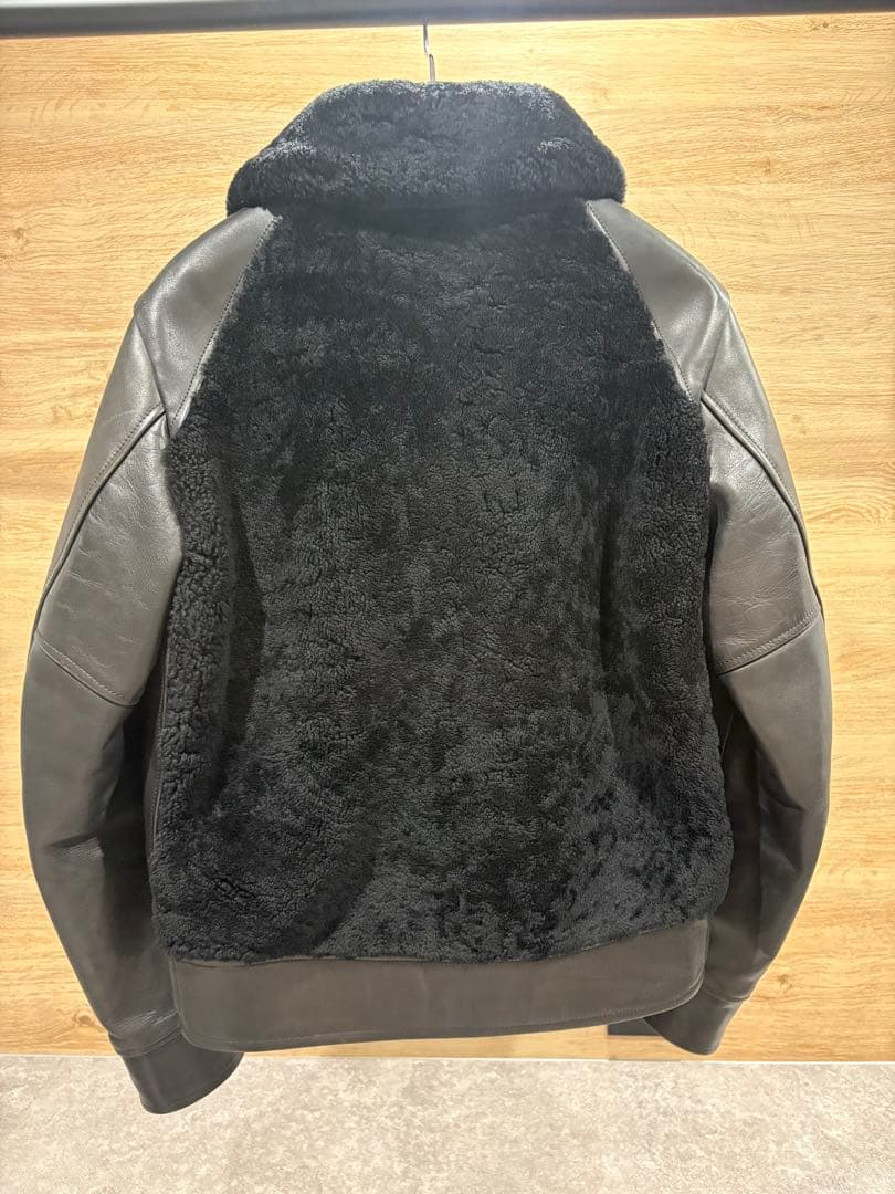 Y’2 LEATHER グリズリージャケット 38 熊ジャン