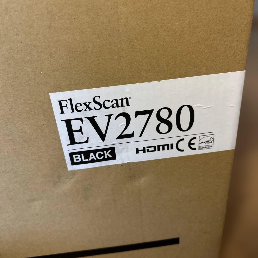 EIZO FlexScan EV2780 27インチ ブラック 元箱、ケーブル付