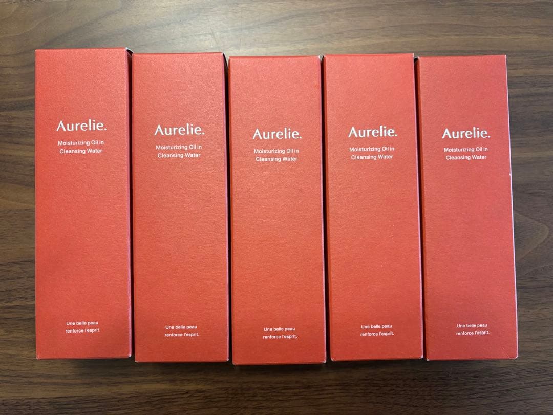 オレリー　クレンジングウォーター(メイク落とし) 5本/2025.06以降購入