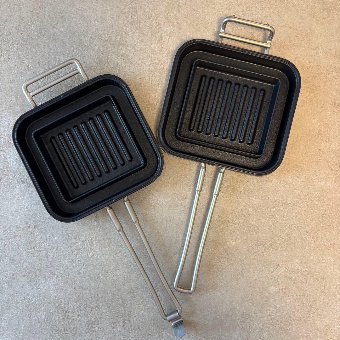 家事問屋 ホットパン レシピブック付き（ホットサンド 朝食 デザート 食パン）