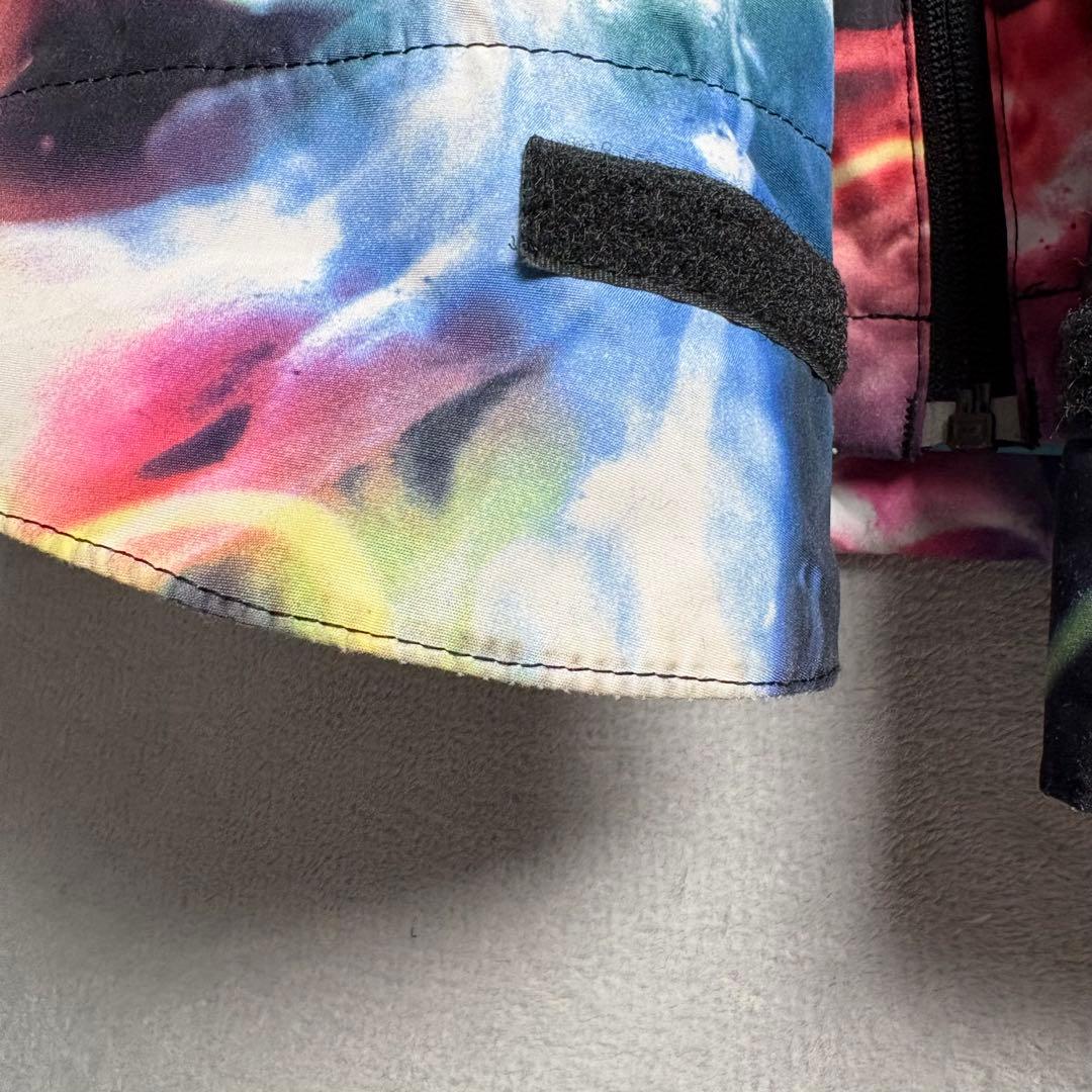 Burton × Chuck Anderson スノーボードジャケット　ネオン