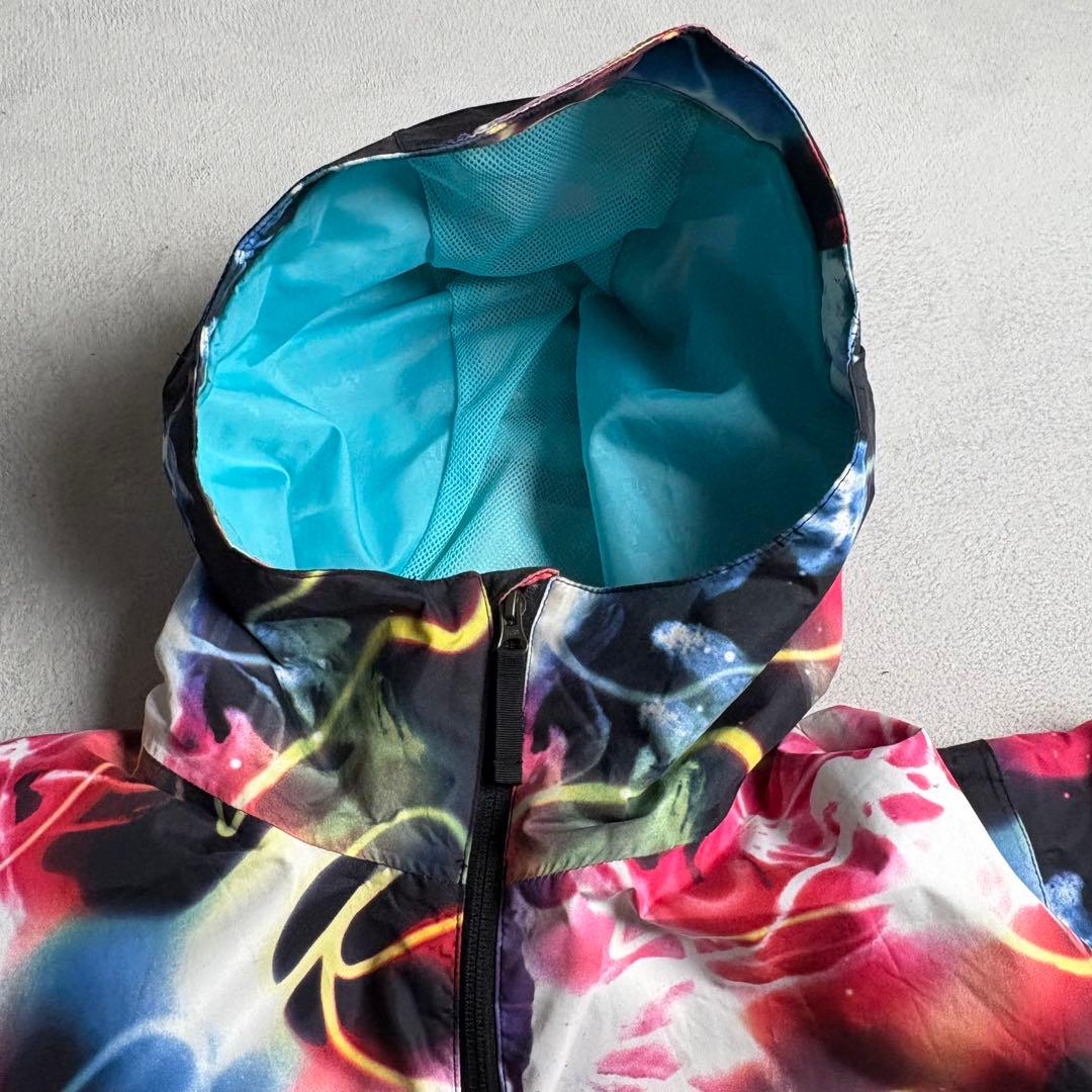 Burton × Chuck Anderson スノーボードジャケット　ネオン