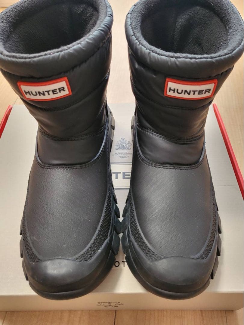 HUNTER 防水防寒ブーツ ブラック サイズEU39 箱あり