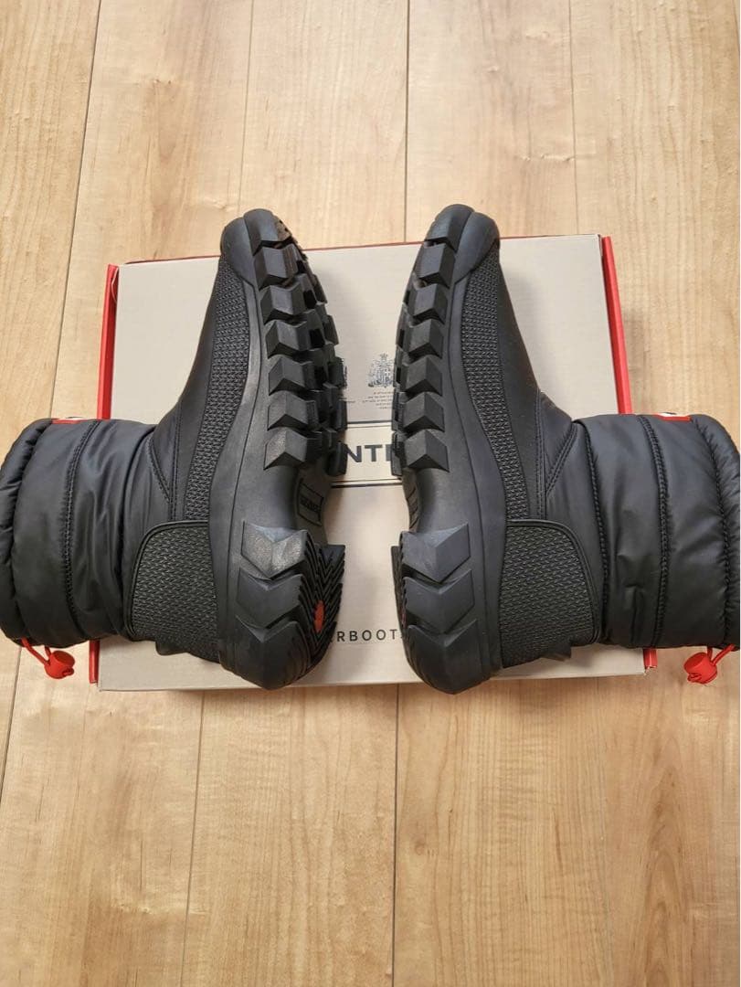 HUNTER 防水防寒ブーツ ブラック サイズEU39 箱あり