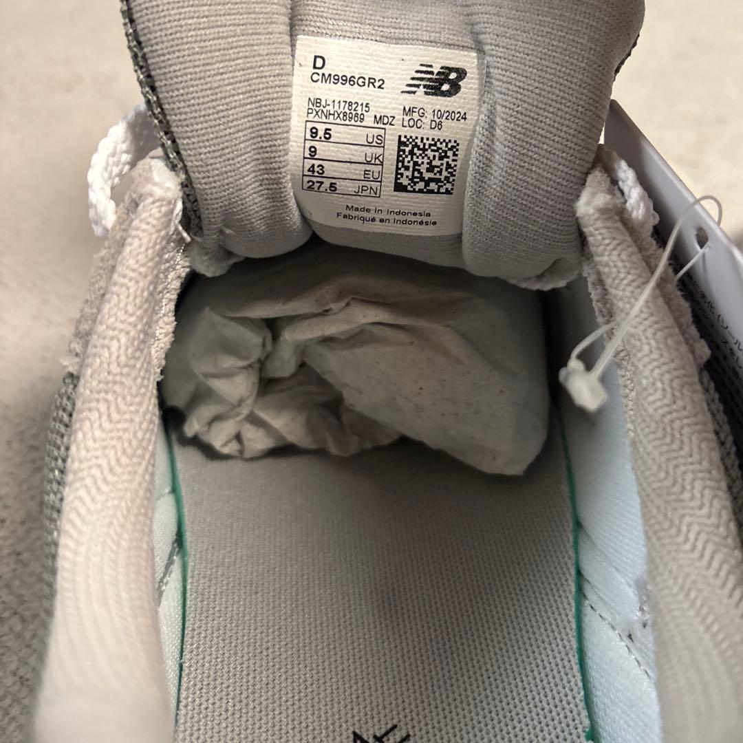 New Balance 996 グレー スニーカー　新品未使用