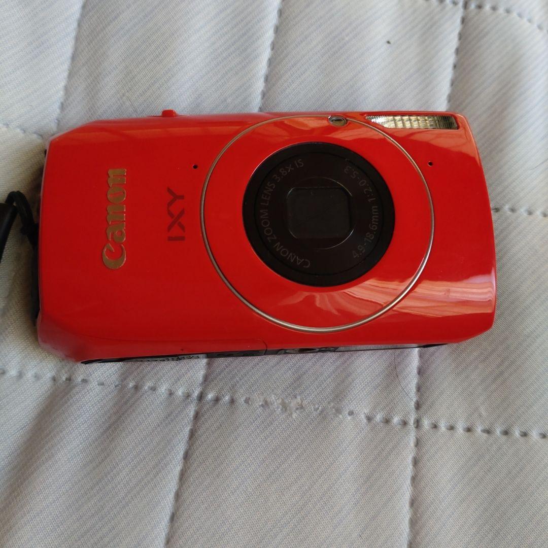 Canon IXY 30S 赤　　デジカメ　ジャンク